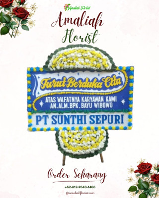 Papan Bunga Duka di Bogonuk