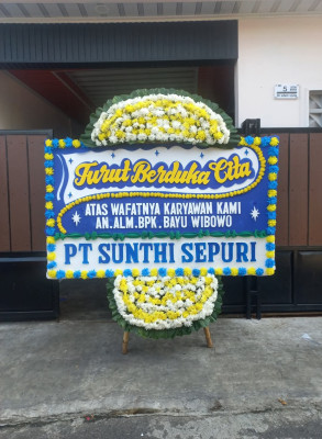 Papan Bunga Duka di Bogonuk