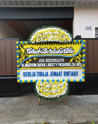 Papan Bunga Duka di Bogonuk