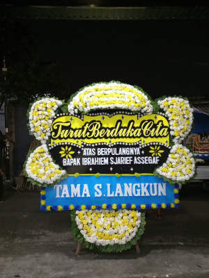 Papan Bunga Duka di Bogonuk